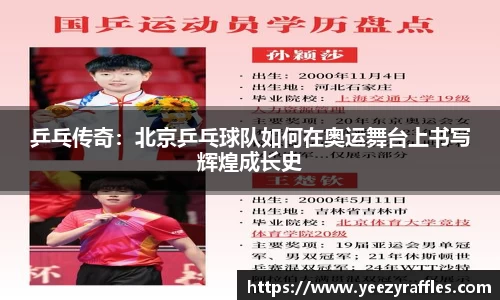 乒乓传奇：北京乒乓球队如何在奥运舞台上书写辉煌成长史